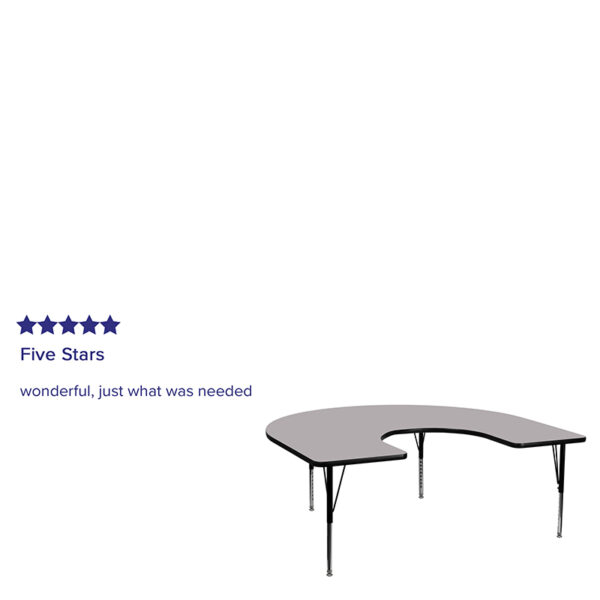 Shop for 60x66 HRSE Grey Activity Tablew/ Recommended Grade Level: Preschool near  Saint Cloud at Capital Office Furniture
