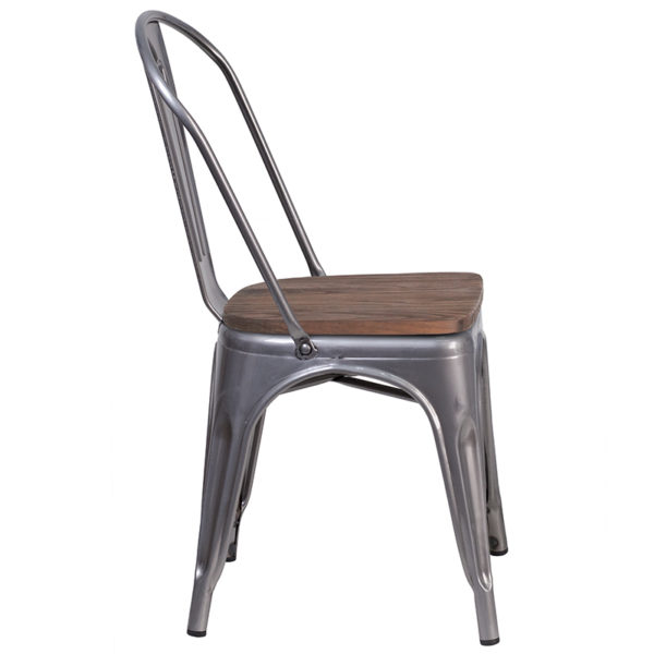 Shop for Clear Metal Stack Chairw/ Stack Quantity: 15 near  Casselberry