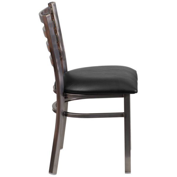Shop for Clear Ladder Chair-Black Seatw/ Ladder Back Design near  Kissimmee