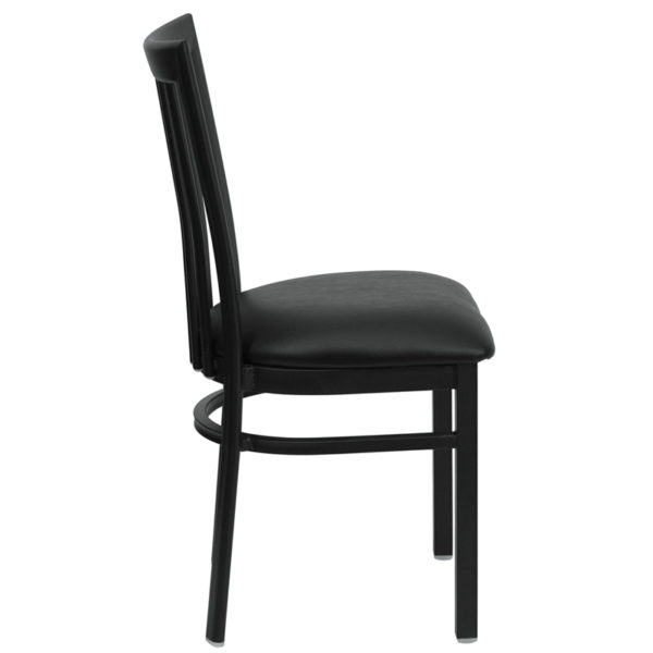 Shop for Black School Chair-Black Seatw/ School House Back Design near  Clermont