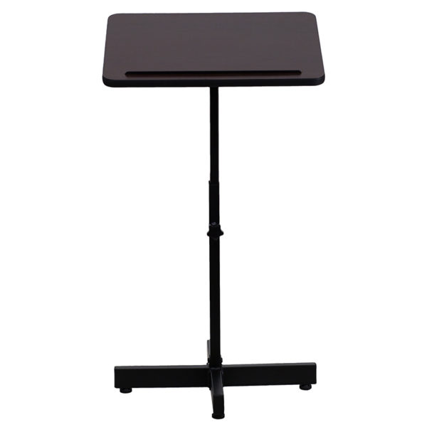 New lecterns & podiums in brown w/ Black Metal Frame at Capital Office Furniture near  Oviedo at Capital Office Furniture