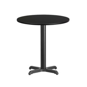 Buy Hospitality Table 24RD Black Table-22x22 X-Base in  Orlando