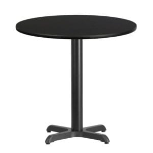 Buy Hospitality Table 30RD Black Table-22x22 X-Base in  Orlando