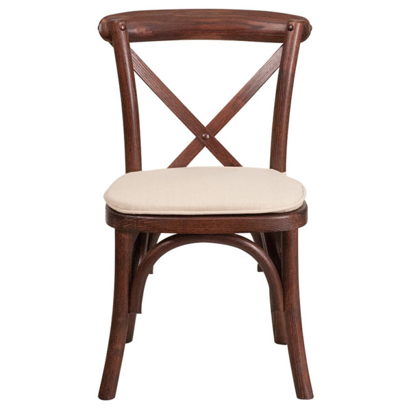 Looking for brown cross back chairs near  Sanford at Capital Office Furniture?