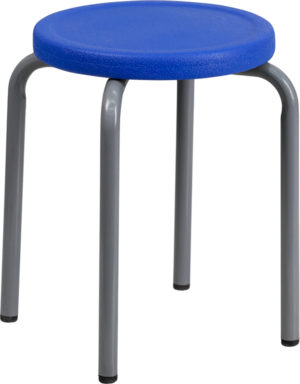 Buy Stackable Stool Blue Plastic Stack Stool near  Clermont at Capital Office Furniture