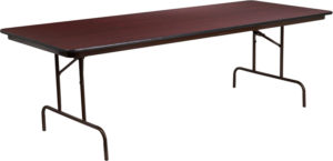 Buy Ready To Use Banquet Table 36x96 Mahogany Wood Fold Table in  Orlando at Capital Office Furniture