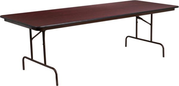 Buy Ready To Use Banquet Table 36x96 Mahogany Wood Fold Table near  Lake Buena Vista at Capital Office Furniture