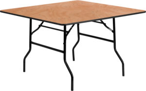 Buy Ready To Use Banquet Table 48SQ Wood Fold Table in  Orlando at Capital Office Furniture