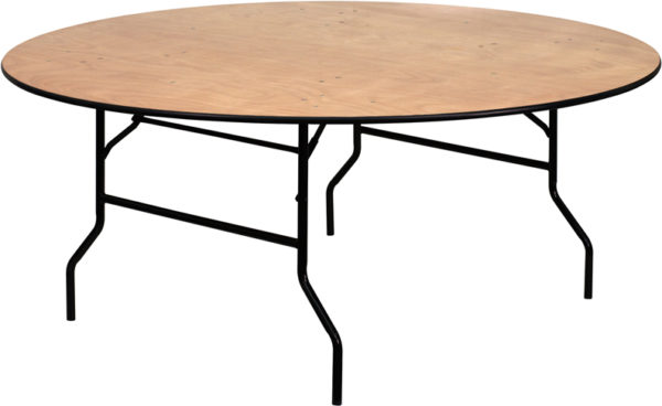 Buy Ready To Use Banquet Table 72RND Wood Fold Table in  Orlando at Capital Office Furniture