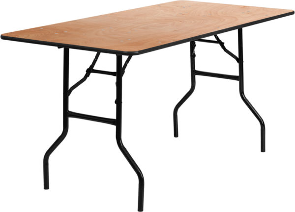 Buy Ready To Use Banquet Table 30x60 Wood Fold Table near  Daytona Beach at Capital Office Furniture