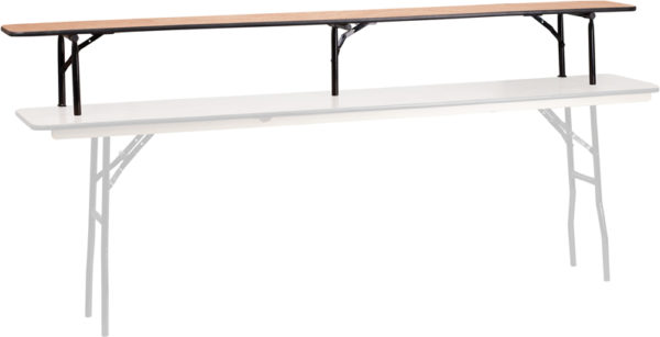 Buy Folding Table Riser 96x12x12 Radius Bar Top Riser near  Saint Cloud at Capital Office Furniture