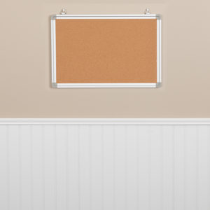 Buy Personal Sized Notice Board 17.75"W x 11.75"H Cork Board near  Leesburg at Capital Office Furniture