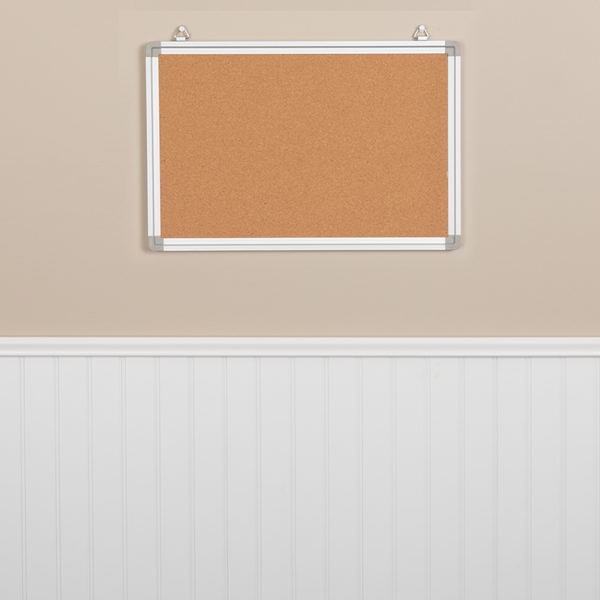 Buy Personal Sized Notice Board 17.75"W x 11.75"H Cork Board near  Winter Park at Capital Office Furniture