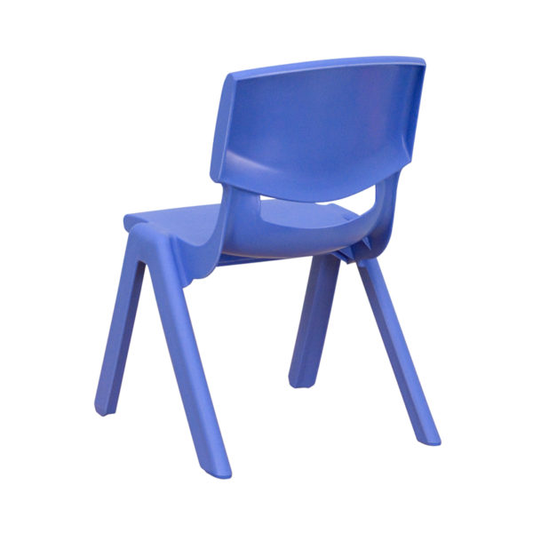 Shop for Blue Plastic Stack Chairw/ Stack Quantity: 10 near  Lake Buena Vista at Capital Office Furniture