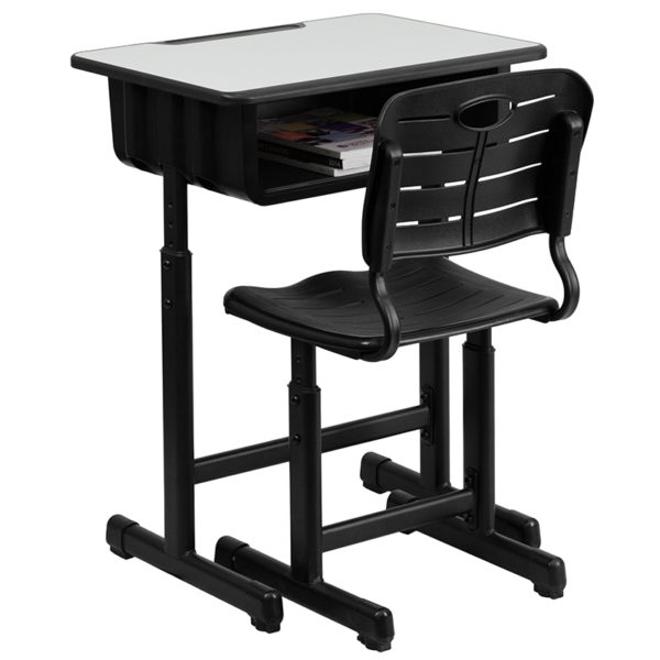 New classroom furniture in black w/ Chair Size: 16.25"W x 15.25"D x 30-32.5"H at Capital Office Furniture in  Orlando at Capital Office Furniture