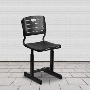 Buy Classroom Chair with Sturdy Frame Black Plastic Student Chair in  Orlando at Capital Office Furniture