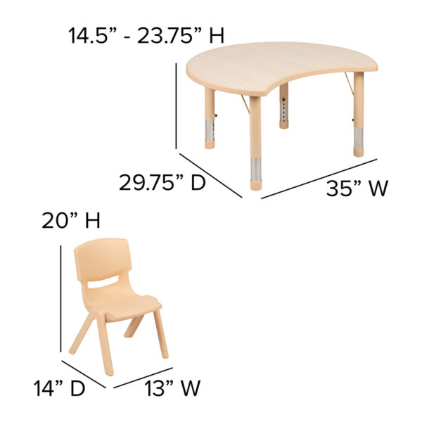 Looking for natural activity tables near  Clermont at Capital Office Furniture?