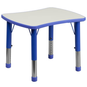Buy Rectangle Bowtie Activity Table Blue Preschool Activity Table in  Orlando at Capital Office Furniture