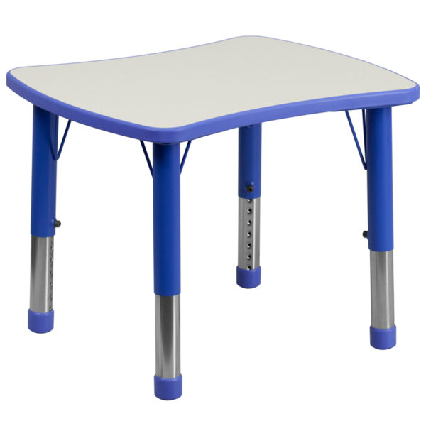 Buy Rectangle Bowtie Activity Table Blue Preschool Activity Table in  Orlando at Capital Office Furniture