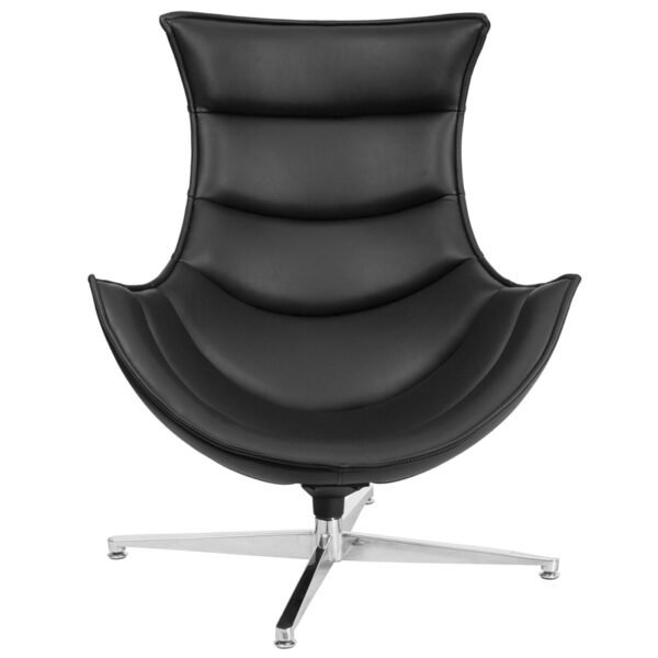 New office guest and reception chairs in black w/ Swivel Seat at Capital Office Furniture near  Sanford at Capital Office Furniture