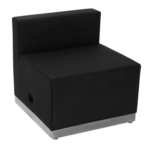 Buy Modular Chair Black Leather Chair near  Clermont at Capital Office Furniture