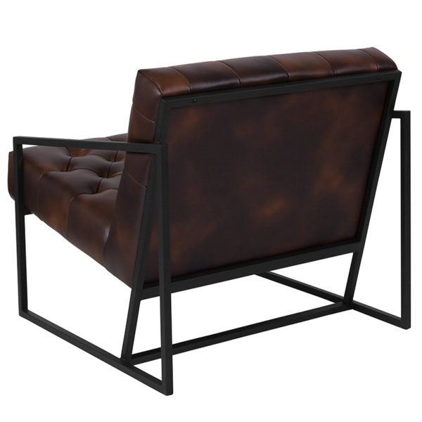 Shop for Bomber Jacket Leather Chairw/ Slanted Arms near  Apopka at Capital Office Furniture