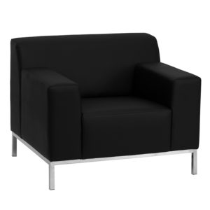 Buy Contemporary Style Black Leather Chair near  Kissimmee at Capital Office Furniture