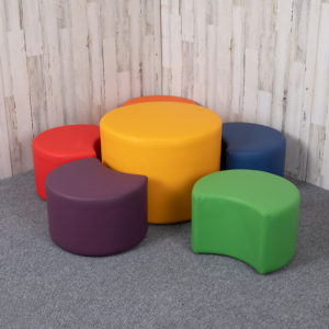 Buy Classroom Seating Set using soft seating Soft Flower Set-12"H & 18"H near  Winter Park at Capital Office Furniture