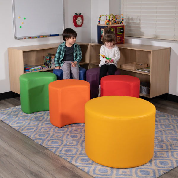 Find Modular seats circle around larger ottoman classroom furniture near  Clermont at Capital Office Furniture