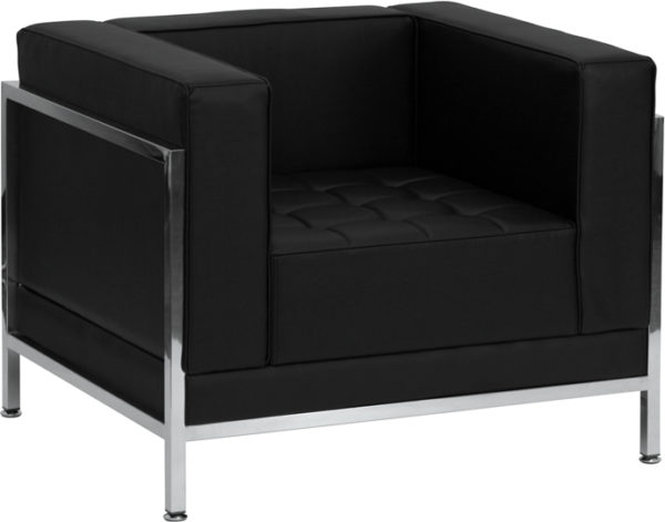 Buy Modular Chair Black Leather Chair near  Clermont at Capital Office Furniture