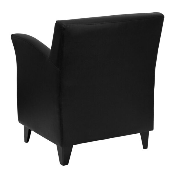Shop for Black Leather Guest Chairw/ Black LeatherSoft Upholstery near  Winter Garden at Capital Office Furniture
