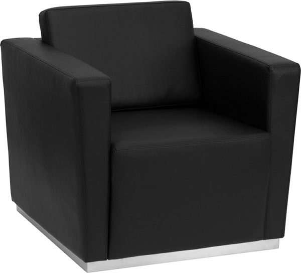 Buy Contemporary Style Black Leather Chair near  Saint Cloud at Capital Office Furniture
