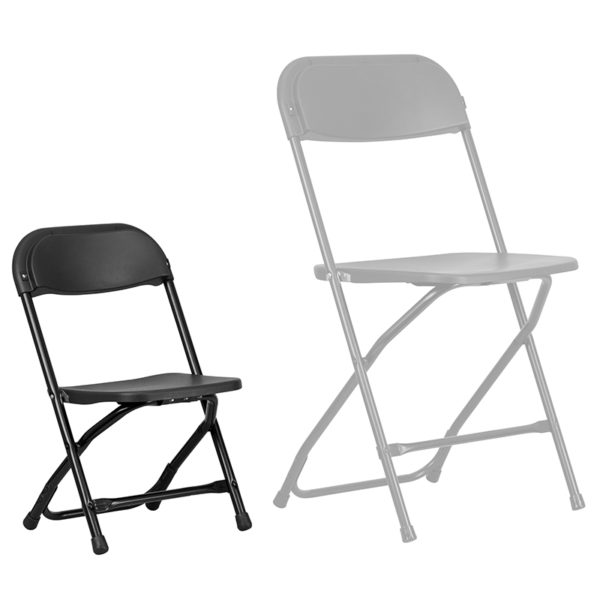 New folding chairs in black w/ Double Support Braces at Capital Office Furniture near  Clermont