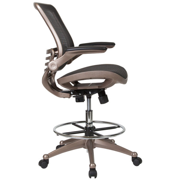 New office chairs in black w/ Padded Flip-Up Arms at Capital Office Furniture near  Lake Buena Vista