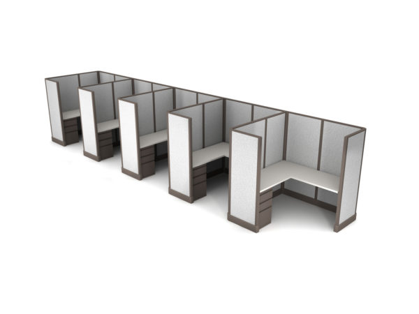 Buy new 5x5 5pack inline by KUL at Office Furniture Outlet - Orlando