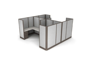 Buy new 5x5 4pack collaborative cluster by KUL at Office Furniture Outlet - Orlando