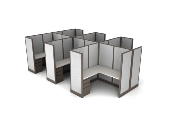 Buy new 5x5 6pack cluster by KUL at Office Furniture Outlet - Orlando