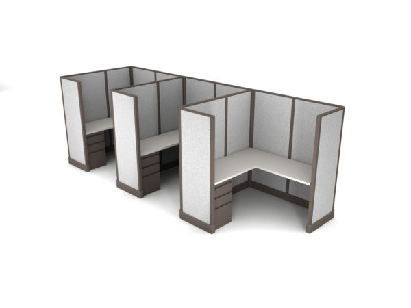 Buy new 6x6 3pack cluster by KUL at Office Furniture Outlet - Orlando