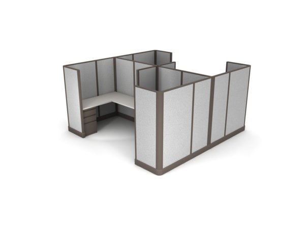 Buy new 6x6 4pack collaborative cluster by KUL at Office Furniture Outlet - Orlando